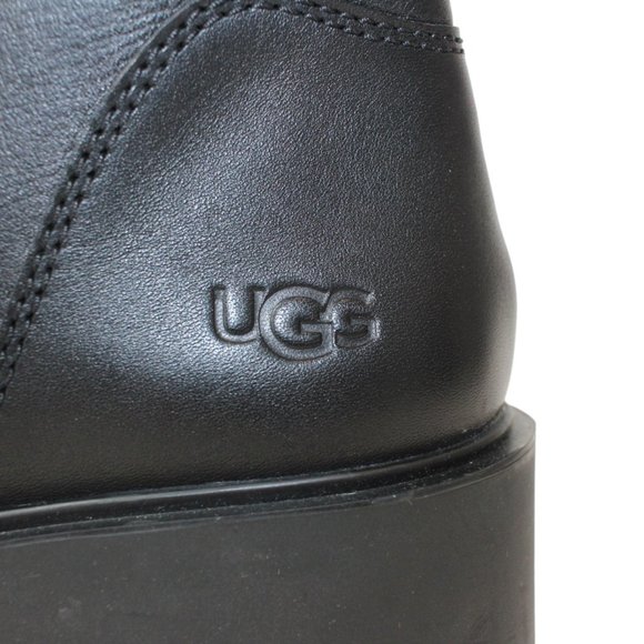 UGG Czeriesa Faux Fur Lined Ankle Booties Black Women's 8.5 NEW! - Picture 4 of 10